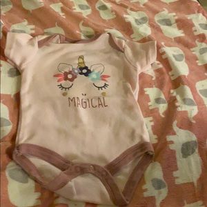 Babygirl unicorn shirt
